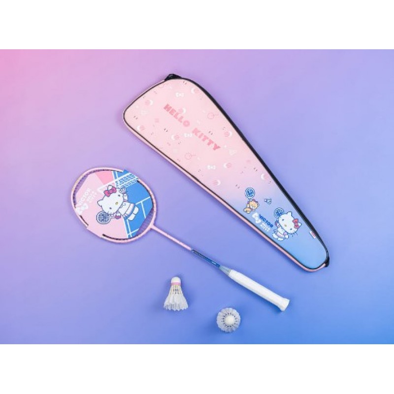 【2点セット】 Hello Kitty バドミントン ガット VS-63KT Buy VICTOR X Hello Kitty VS-63KT-IM High Resilience